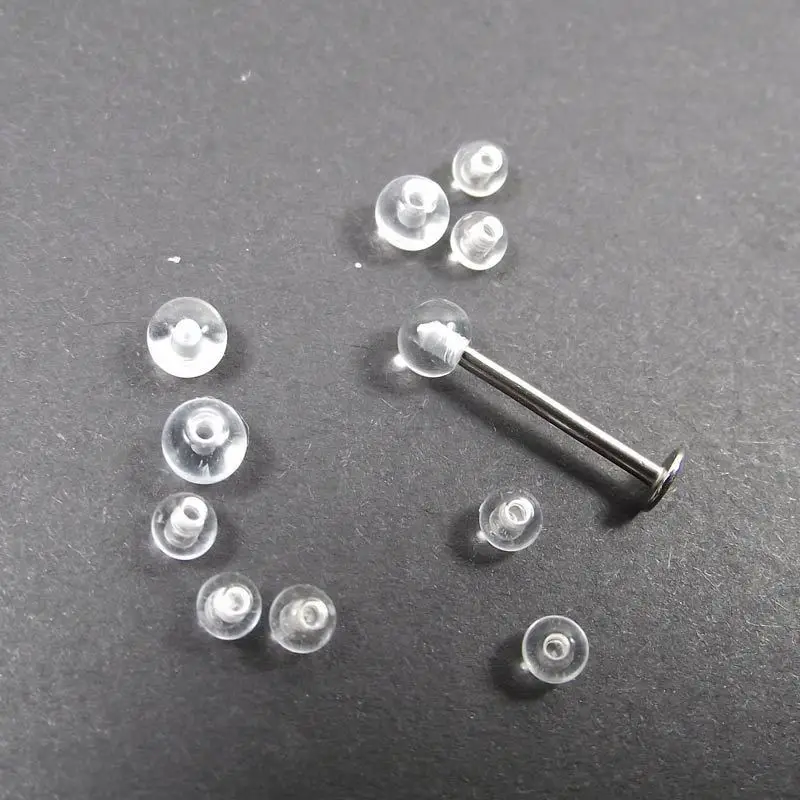 Body Jewelry Replacement Ball - 100 Stuks Transparante Vervangende Reserveballen Labret