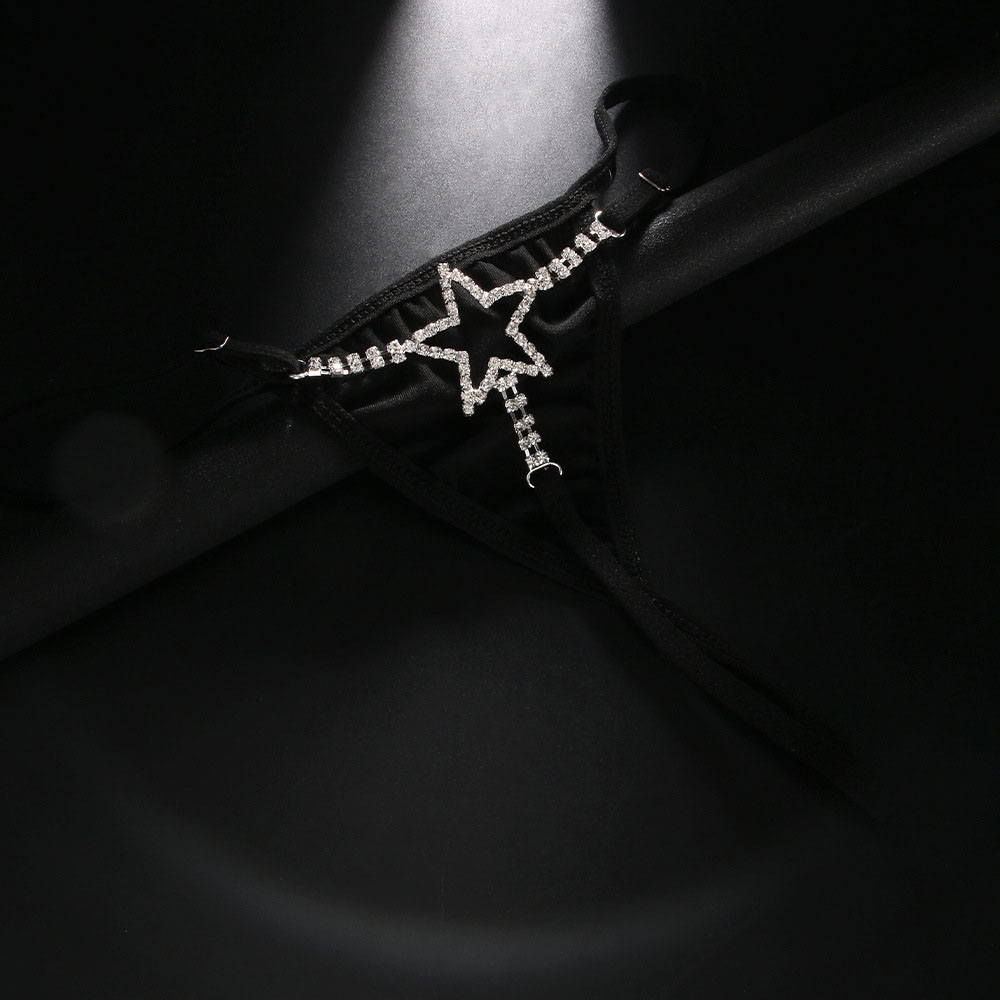 Sexy Crystal Star Taille Thong - Body Jewelry For You recensie en prijs
