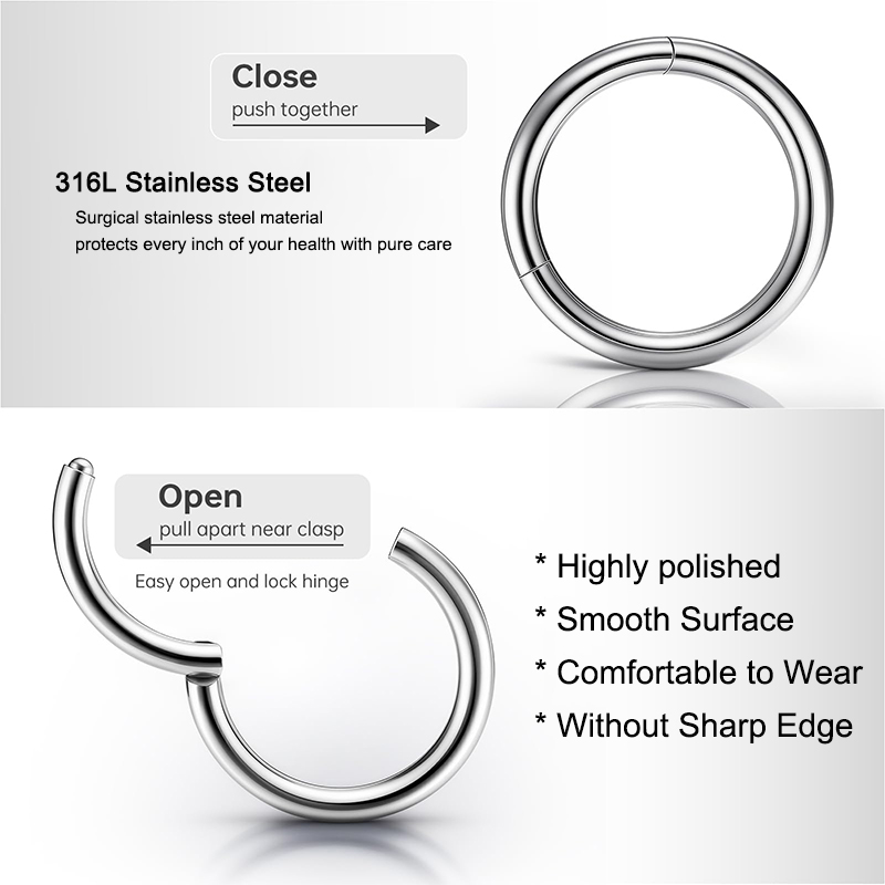 16G 316L Chirurgisch staal Sch - Body Jewelry Surgical Steel recensie en prijs
