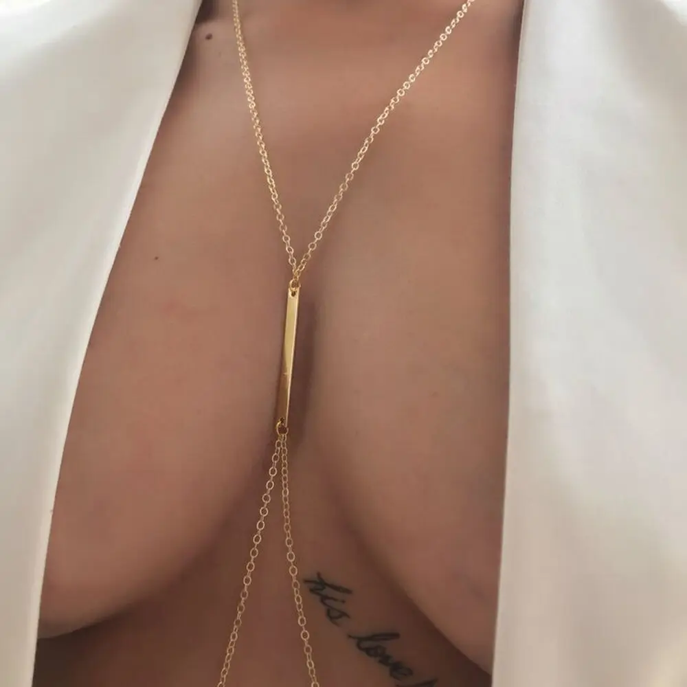 Sexy Metalen Borstketting Harn - Body Jewelry Retainers recensie en prijs