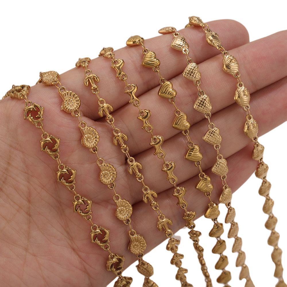 1M PVD Gouden RVS Hart Ster Bl - Body Jewelry For You recensie en prijs