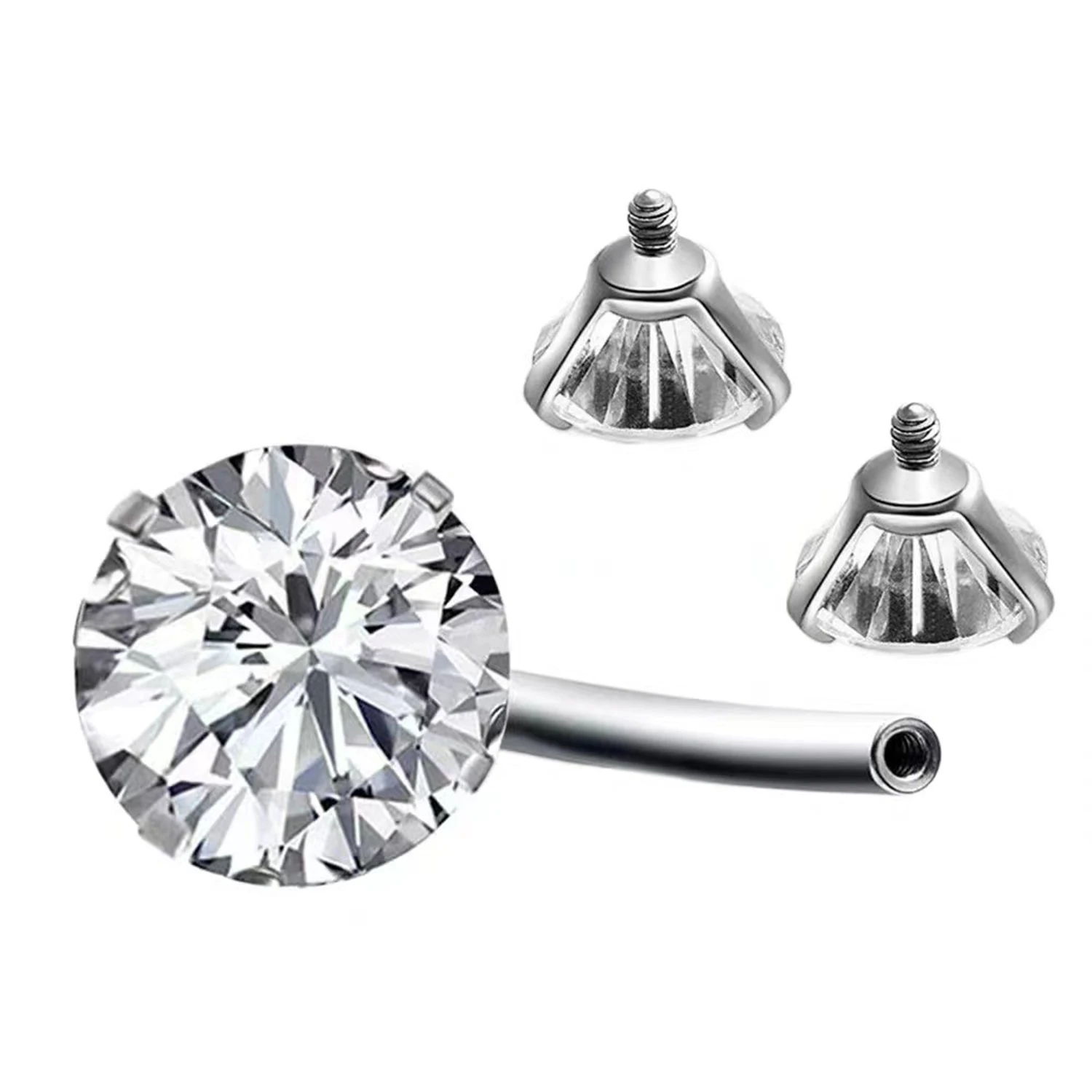 1PC 316L Chirurgisch Staal Nav - Body Jewelry Surgical Steel recensie en prijs