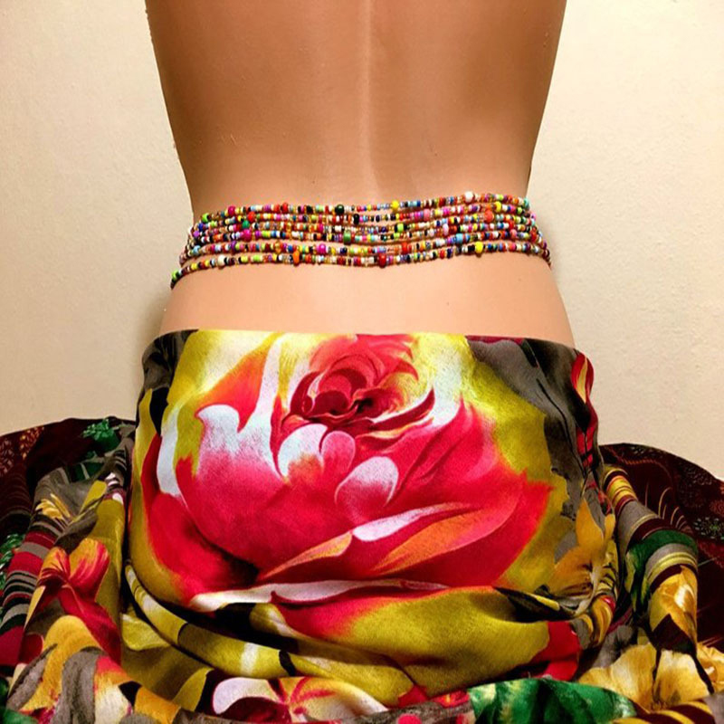 Vrouwen Gelaagde Kralen Buik K - Body Jewelry For You recensie en prijs
